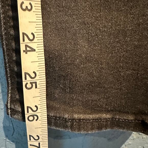 Lucky Brand Size 6 A Black Denim Brooke Legging Jean Timeless Capsule Wardrobe - Picture 6 of 9